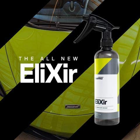 CarPro Elixir – Cera Quick Detailer de Alto Brilho e Toque Suave