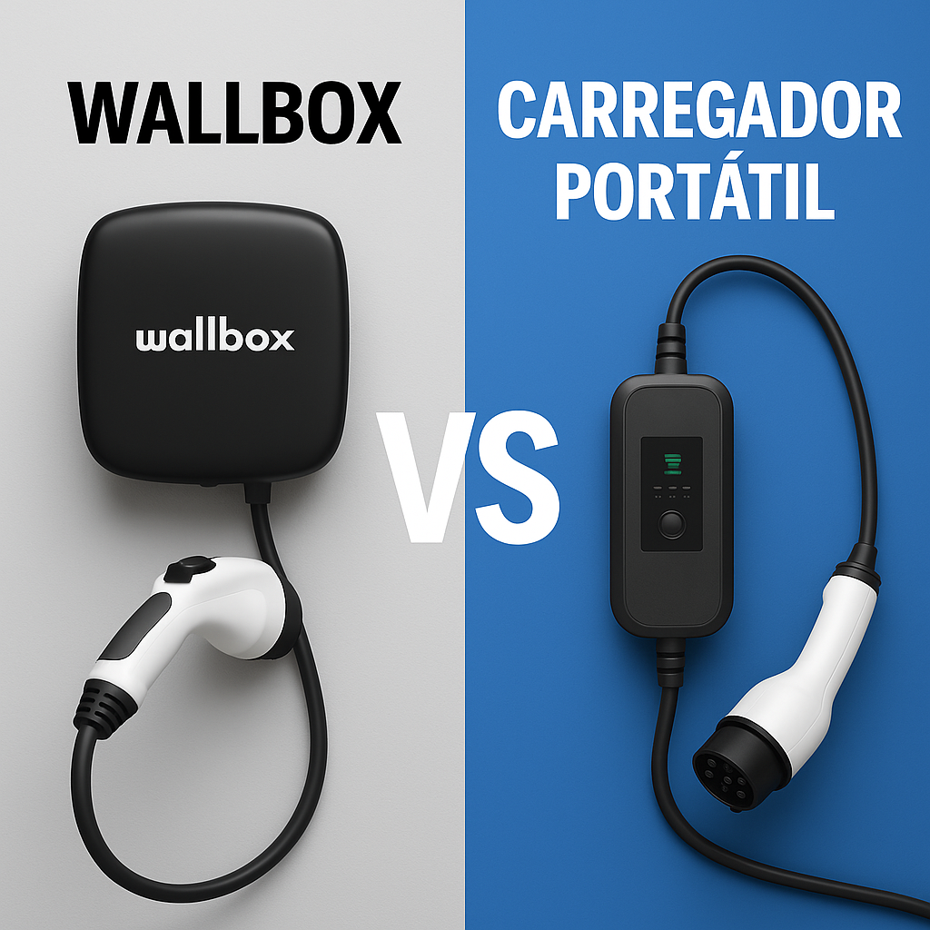 Wallbox vs Carregador Portátil de 16A: Qual é a Melhor Opção para Si?