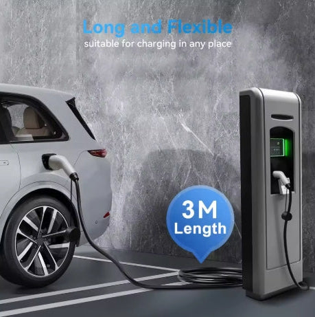 Cabo de Carregamento Tipo 2 · 32A · Até 22 kW