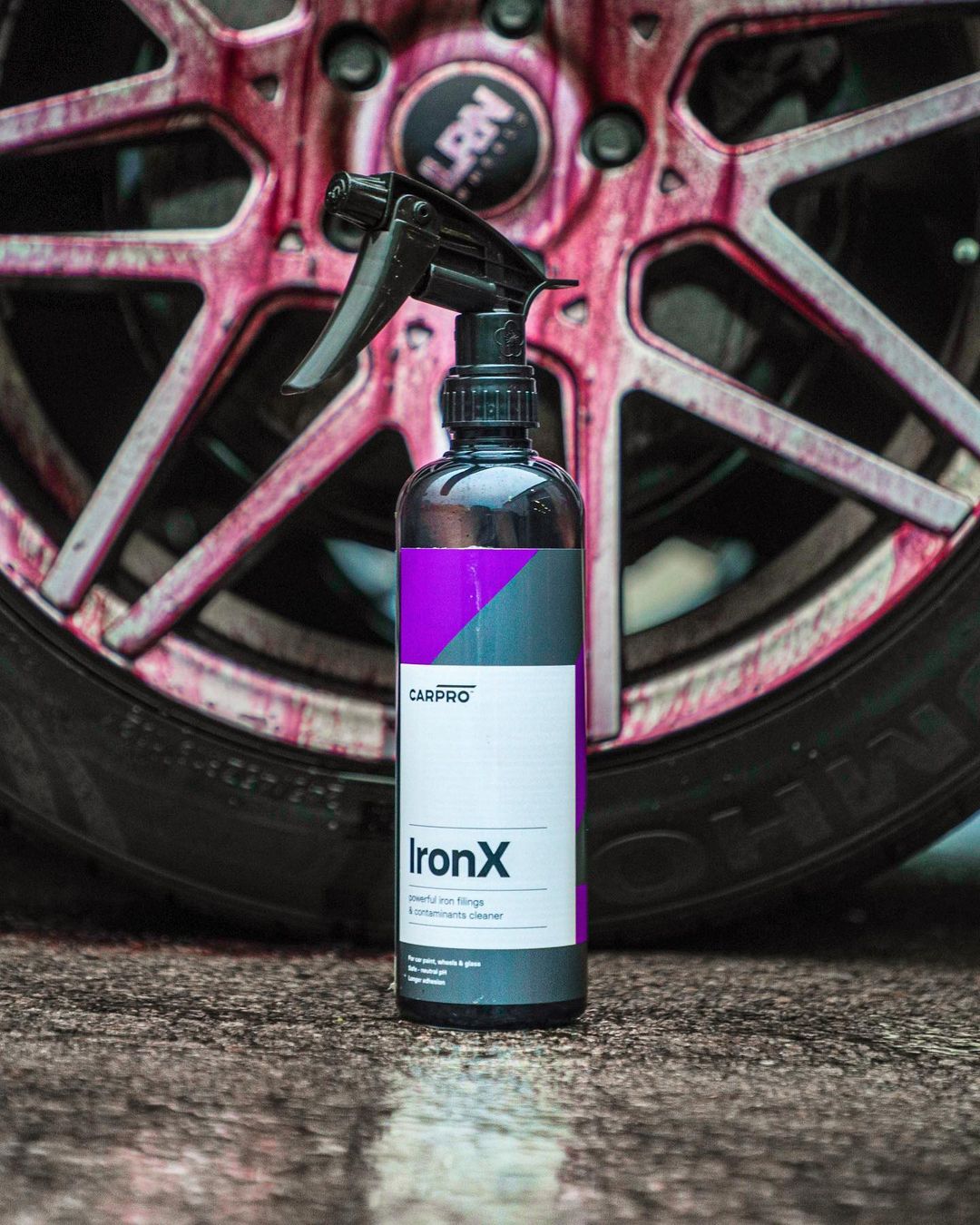 CarPro IronX – Ferric Decontaminant for Wheels and Paint